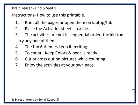 Spot & Count Animals