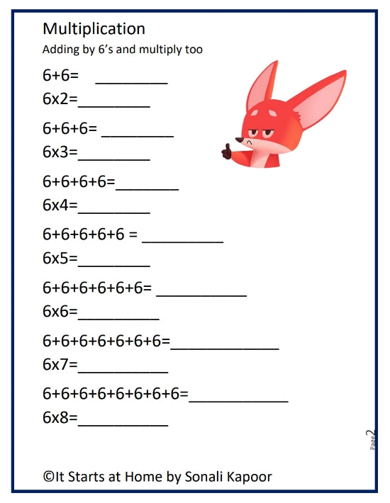 Multiplication Part 2