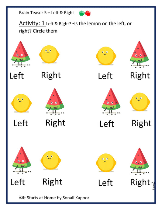 Brain Teaser-5 - Left & Right