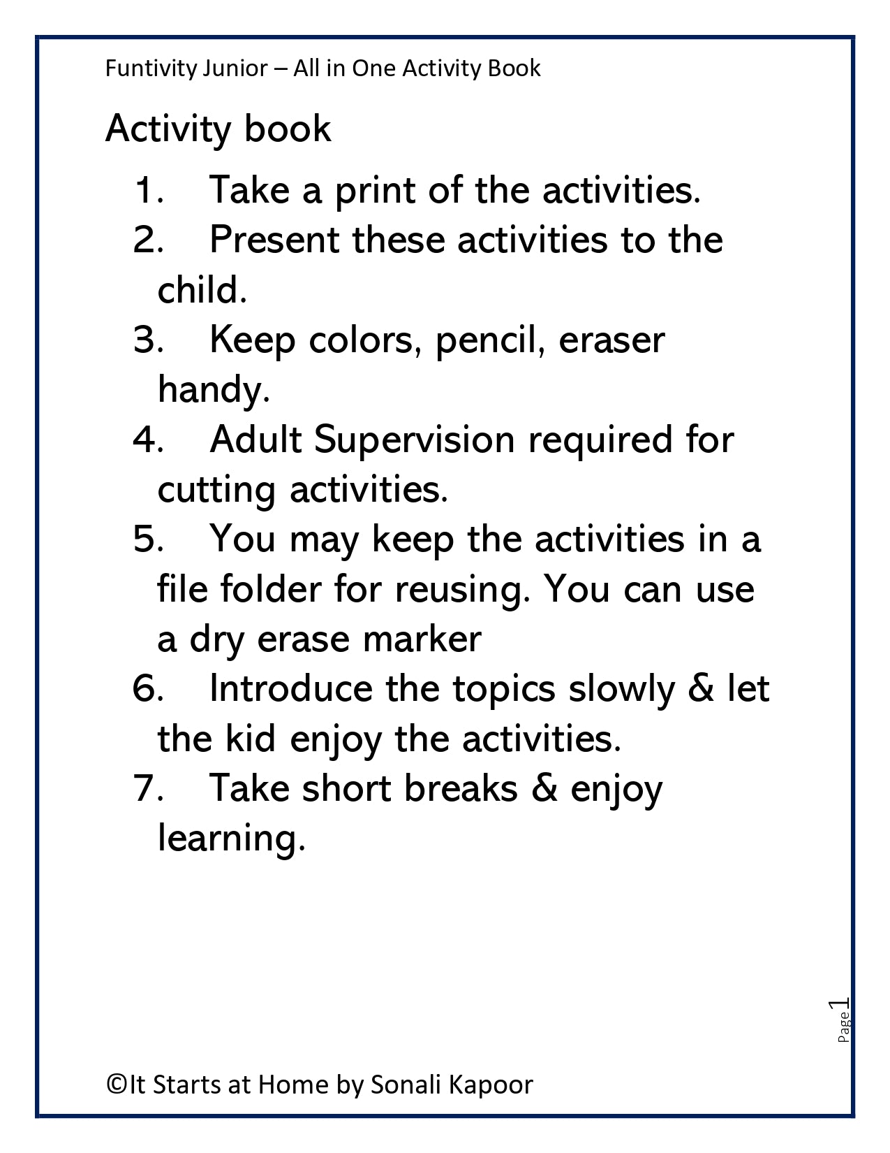 Funtivity Jr. 40+All iN 1