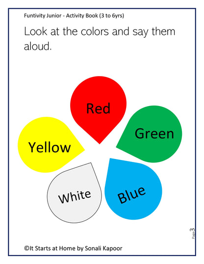 Funtivity Jr.50+Activities Book