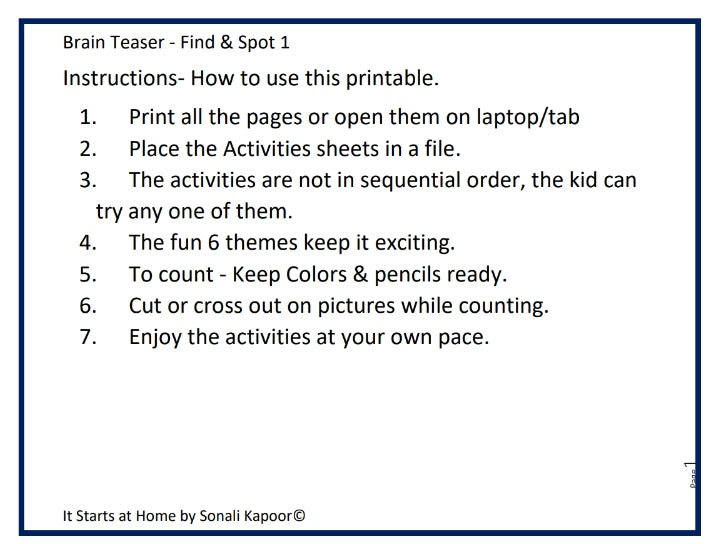 Spot & Count Animals