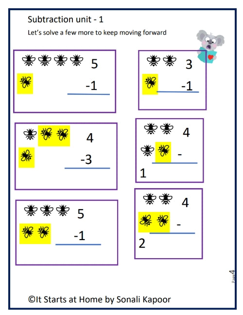 Subtraction Unit 1