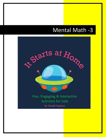 Mental Math Bundle Unit 1 to 4