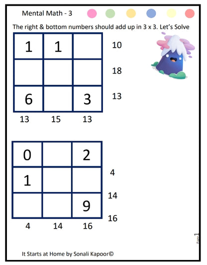 Mental Math Bundle Unit 1 to 4