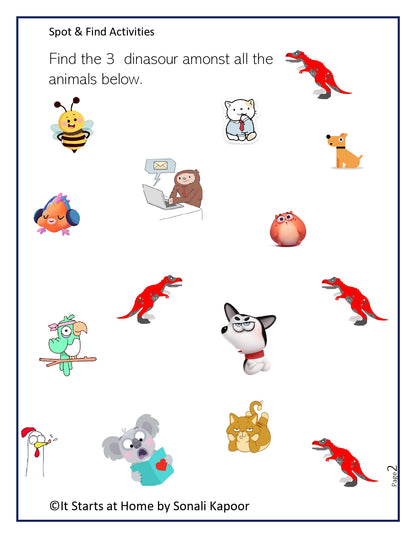 Brain Teaser - Spot & Find From Images