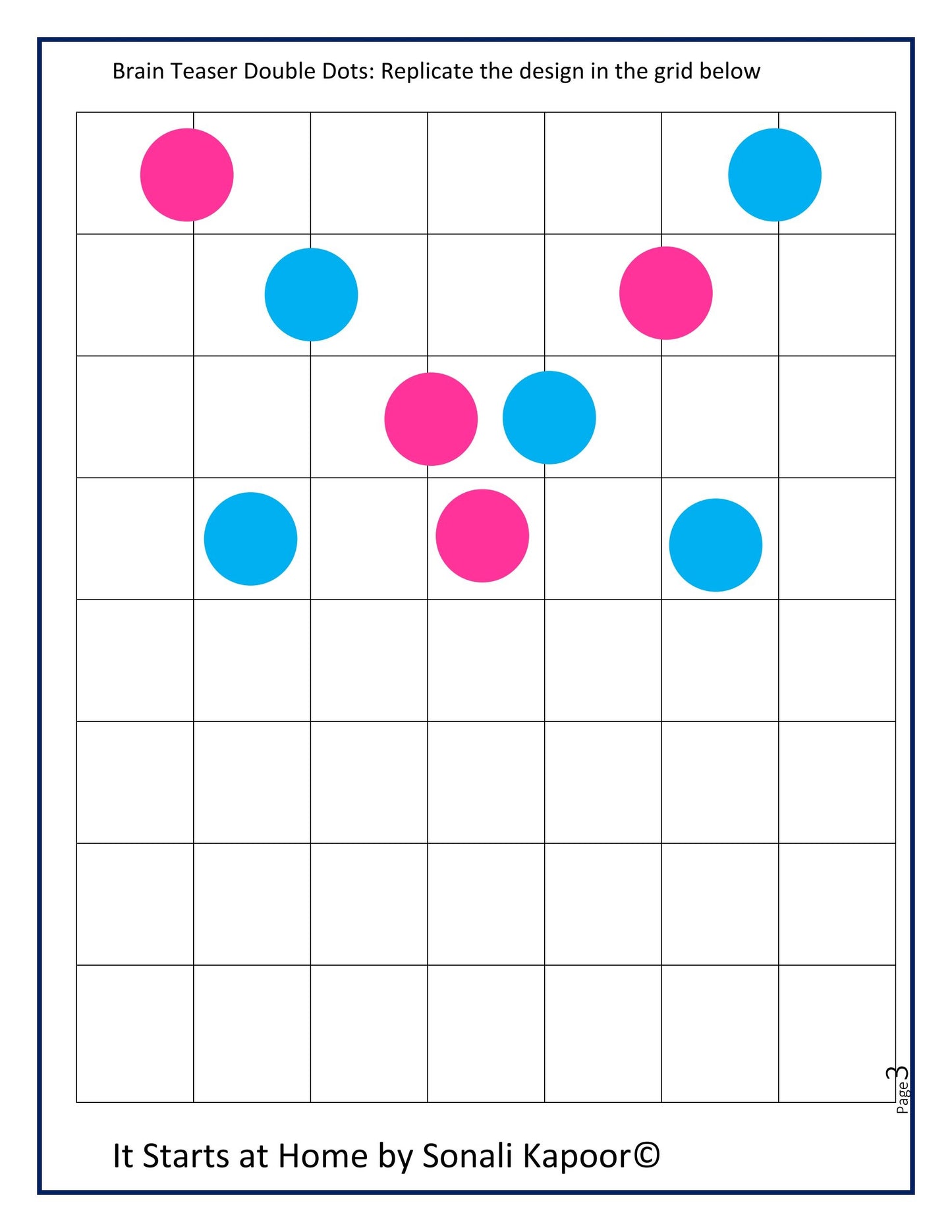 Brain Teaser - Double dots