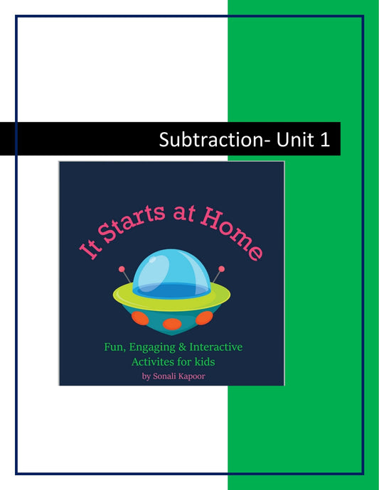 Subtraction bundle- Unit 1 to 4