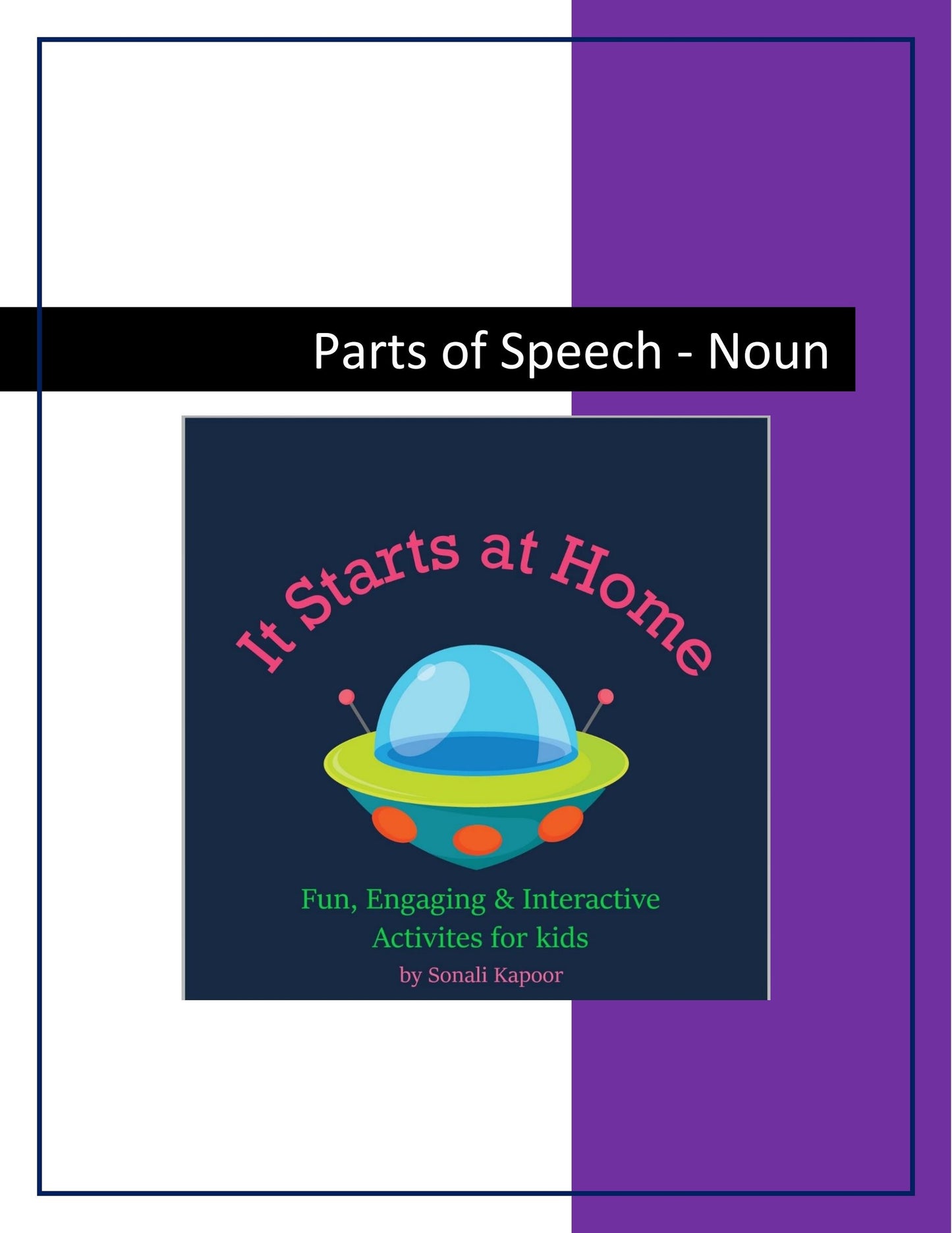 Parts of Speech Noun