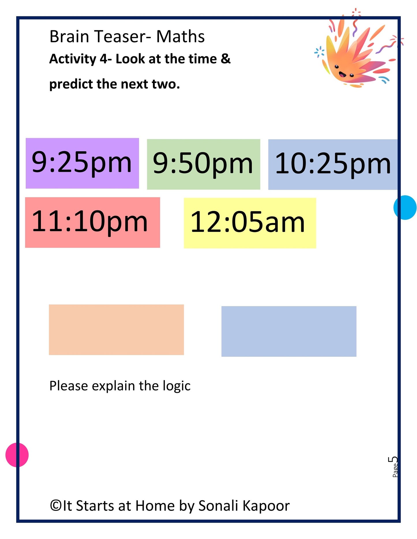 Brain Teaser-Minute to Get It