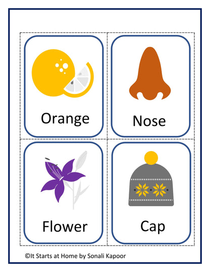 First 40 words Flash Cards