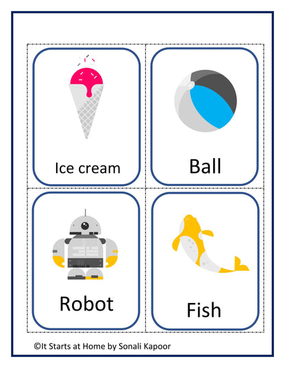 First 40 words Flash Cards