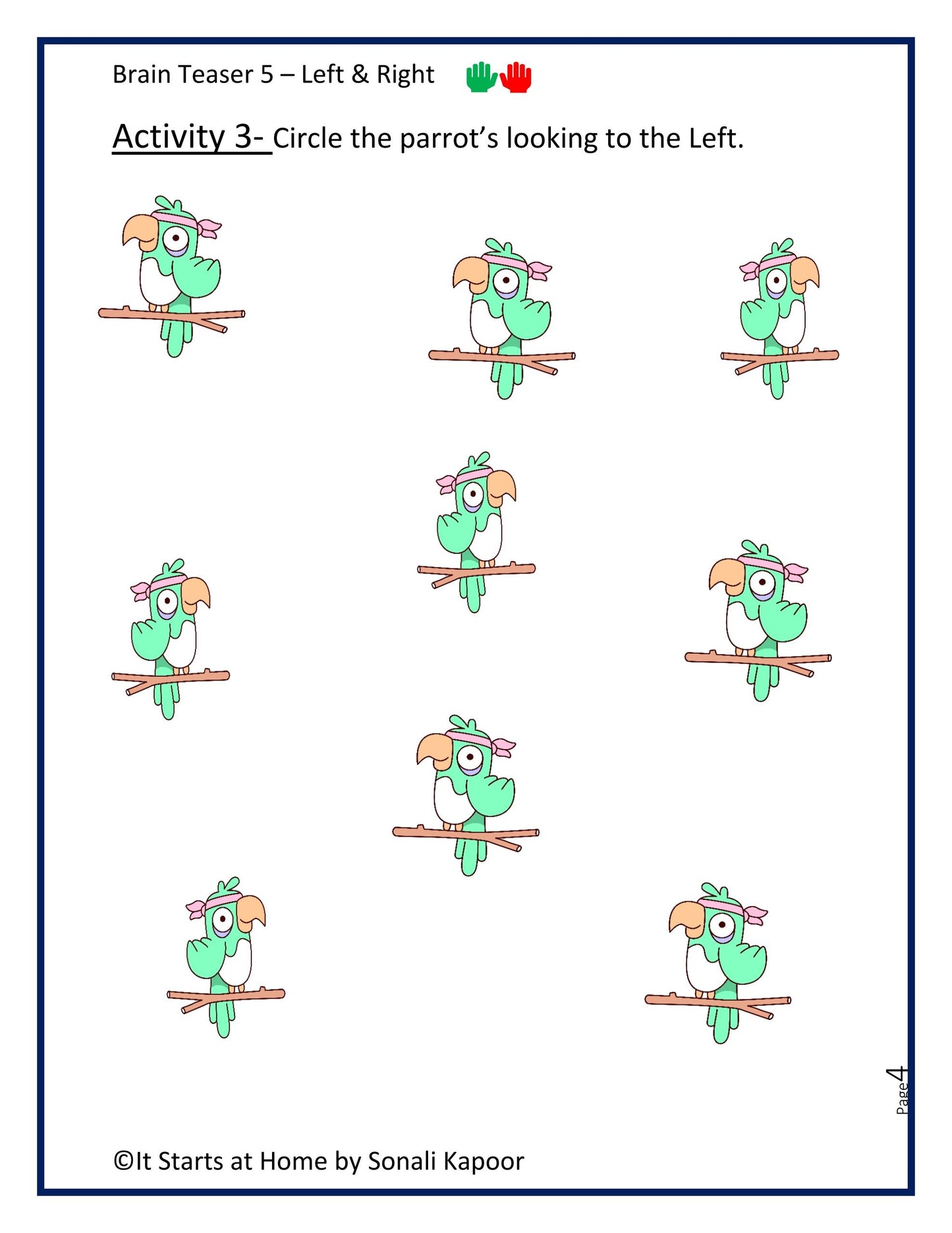 Brain Teaser-5 - Left & Right