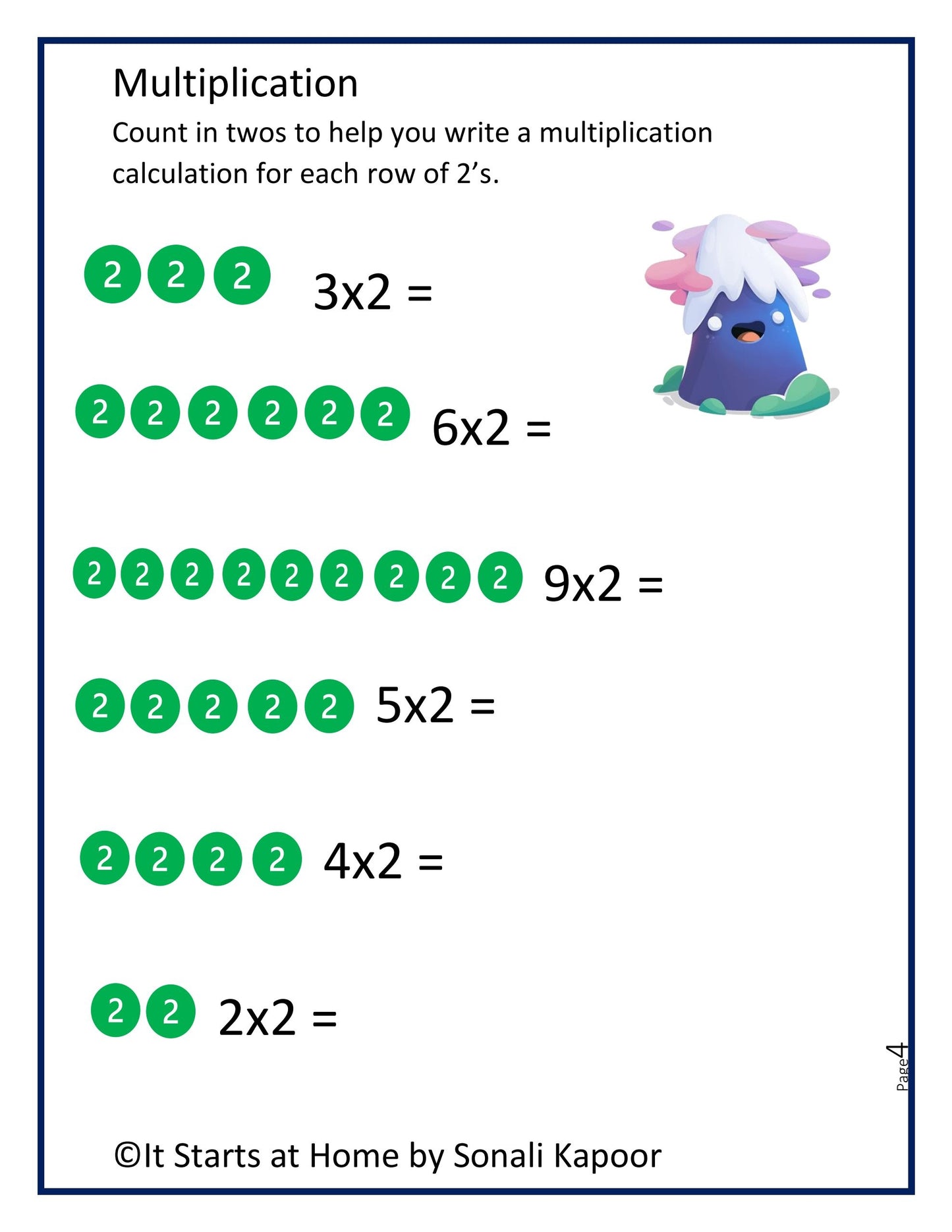 Multiplication bundle - unit 1 to 5