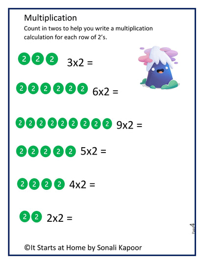 Multiplication bundle - unit 1 to 5
