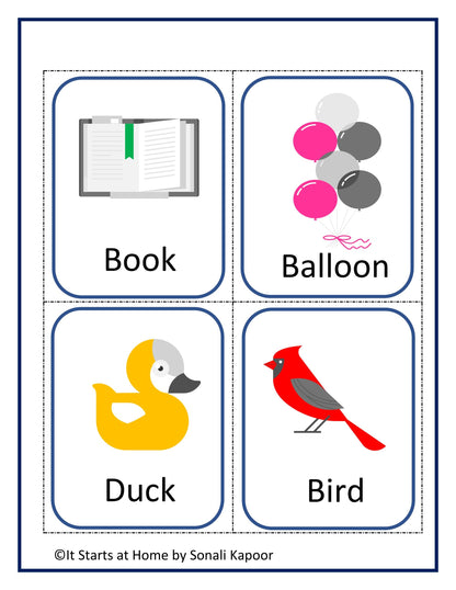 First 40 words Flash Cards