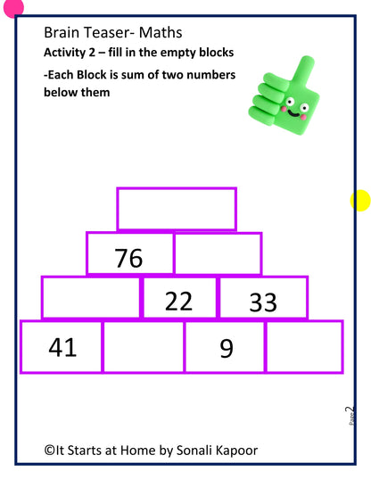 Brain Teaser-Minute to Get It