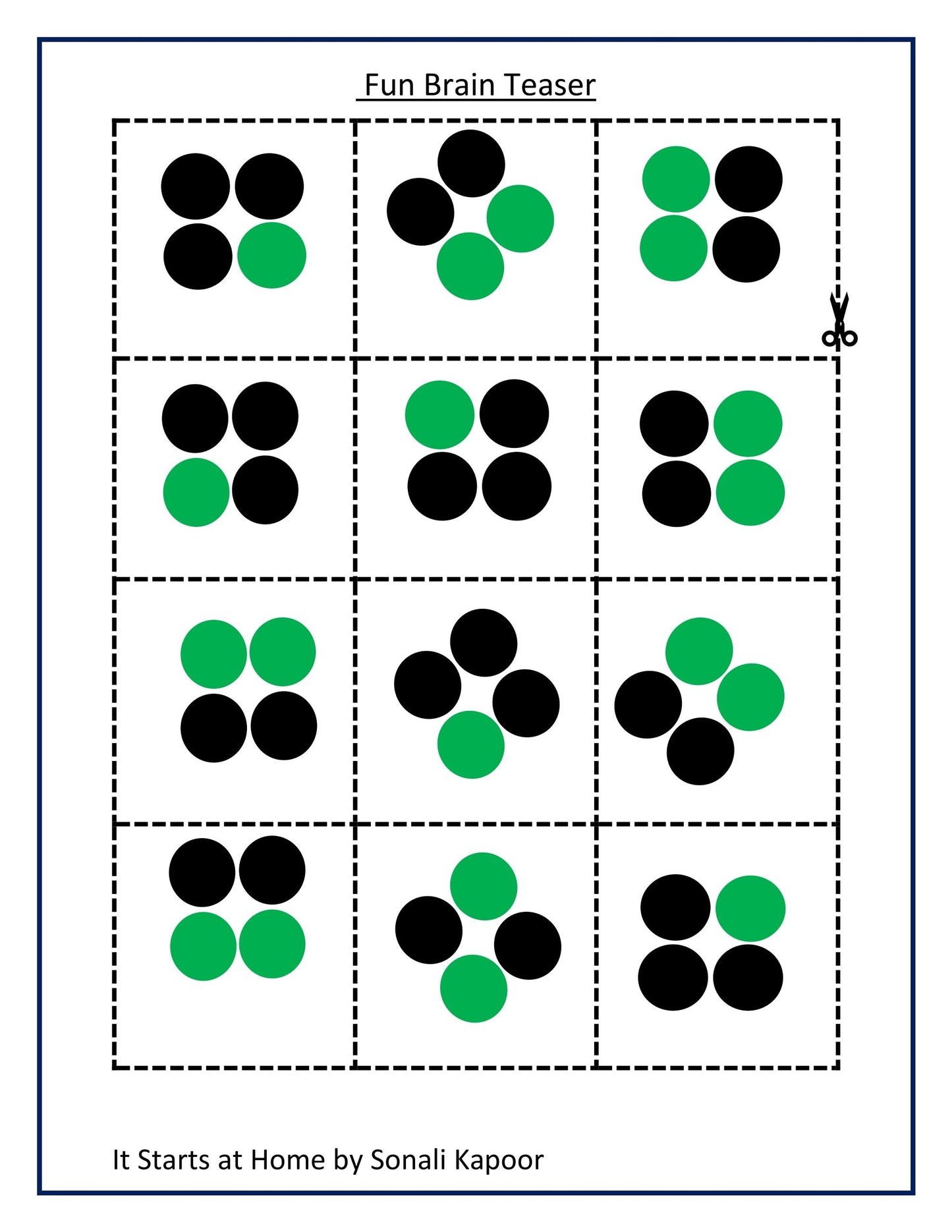 Brain Teaser- Dots
